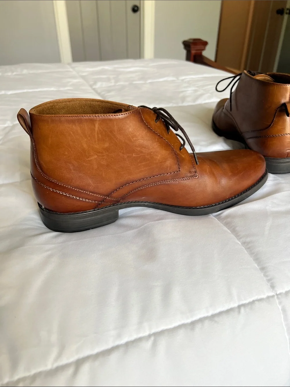 Florsheim smooth cognac